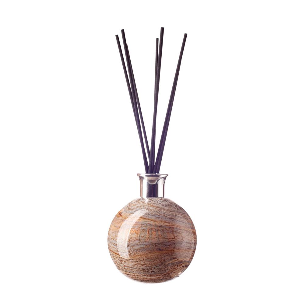 Amelia Art Glass Natural Stone Large Sphere Reed Diffuser £20.24